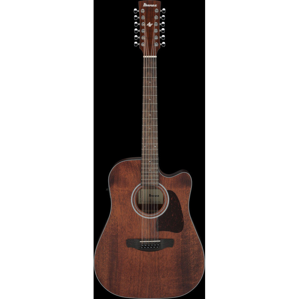 Ibanez AW5412CE-OPN Artwood AW Acoustic Guitar 12-String - Open Pore Natural