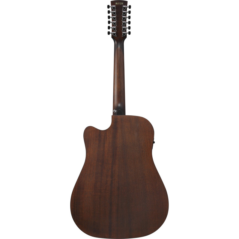 Ibanez AW5412CE-OPN Artwood AW Acoustic Guitar 12-String - Open Pore Natural