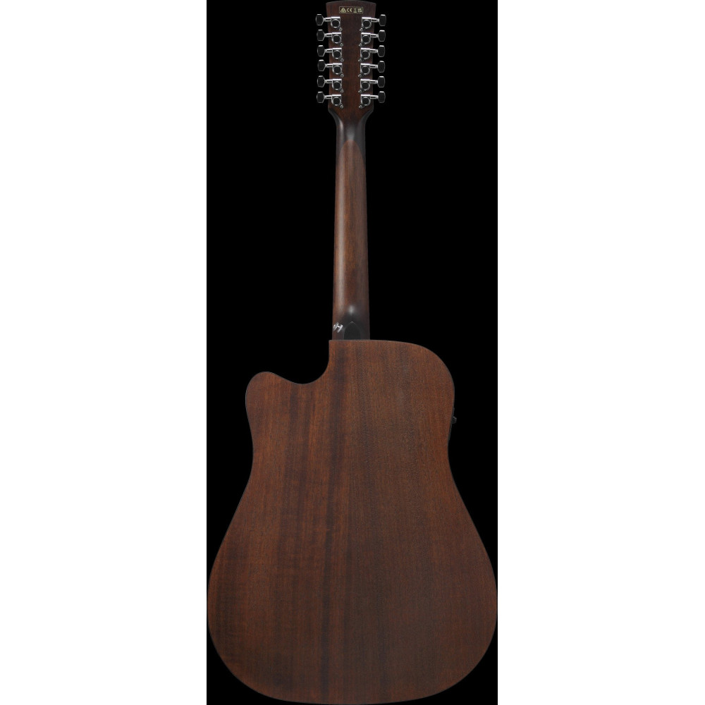 Ibanez AW5412CE-OPN Artwood AW Acoustic Guitar 12-String - Open Pore Natural