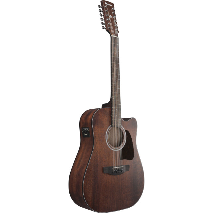 Ibanez AW5412CE-OPN Artwood AW Acoustic Guitar 12-String - Open Pore Natural
