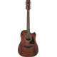 Ibanez AW5412CE-OPN Artwood AW Acoustic Guitar 12-String - Open Pore Natural