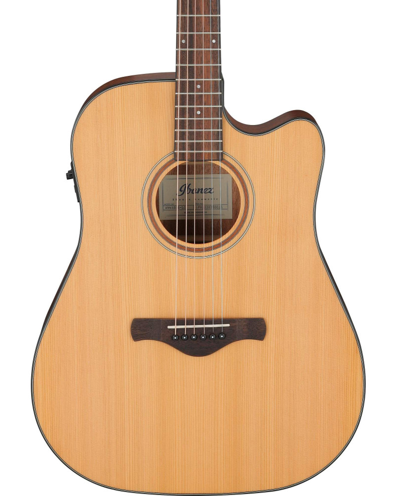 Ibanez AW65ECE-LG Artwood AW Acoustic Guitar 6-String - Natural Low Gloss