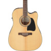 Ibanez AW70ECE-NT Artwood AW Acoustic Guitar 6-String - Natural Low Gloss