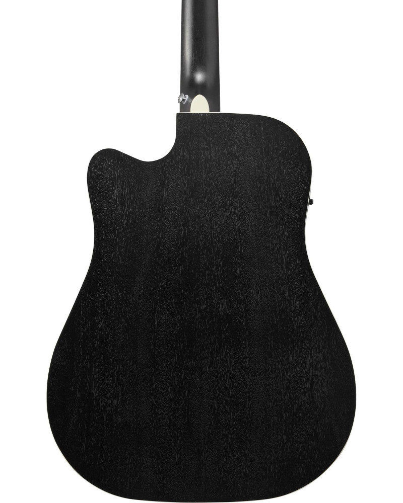 Ibanez AW8412CE-WK Artwood AW Acoustic Guitar 12-String - Weathered Black