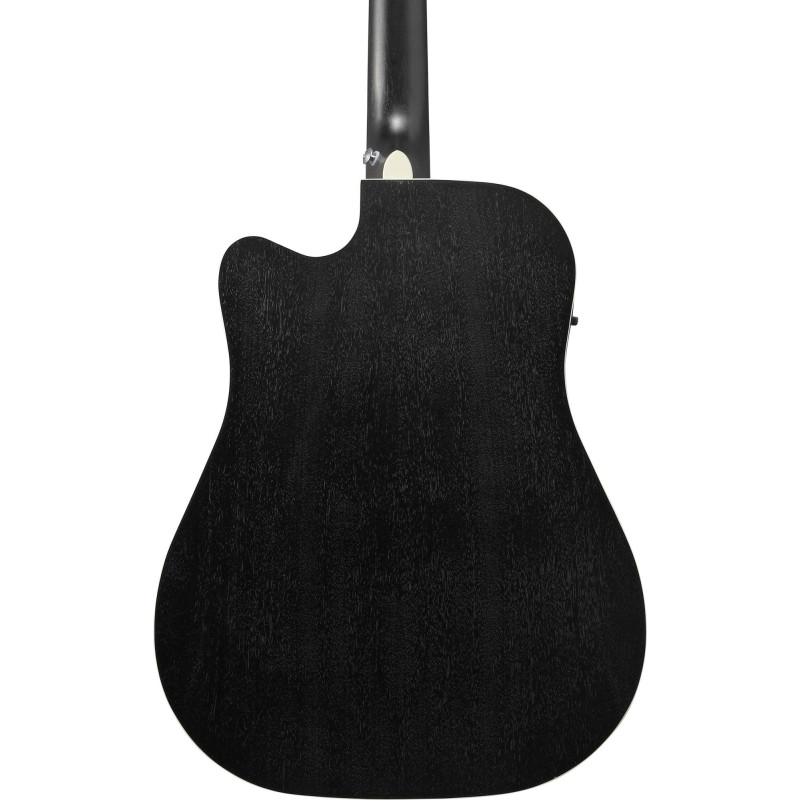 Ibanez AW8412CE-WK Artwood AW Acoustic Guitar 12-String - Weathered Black