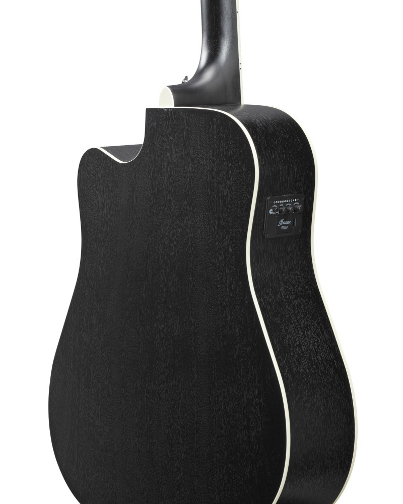 Ibanez AW8412CE-WK Artwood AW Acoustic Guitar 12-String - Weathered Black