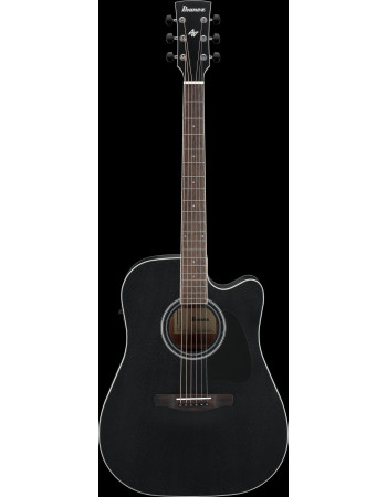 Ibanez AW84CE-WK Artwood AW Acoustic Guitar 6-String - Weathered Black