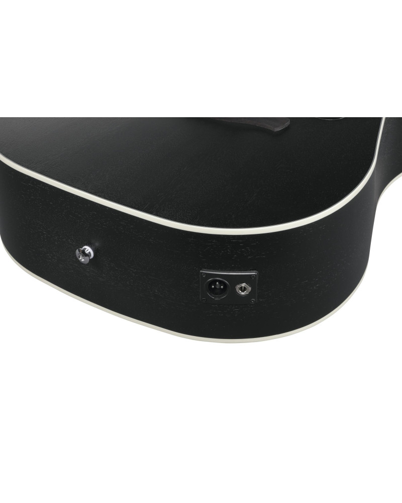 Ibanez AW84CE-WK Artwood AW Acoustic Guitar 6-String - Weathered Black