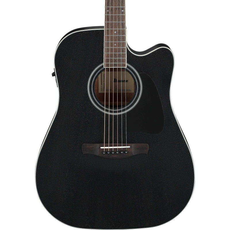 Ibanez AW84CE-WK Artwood AW Acoustic Guitar 6-String - Weathered Black