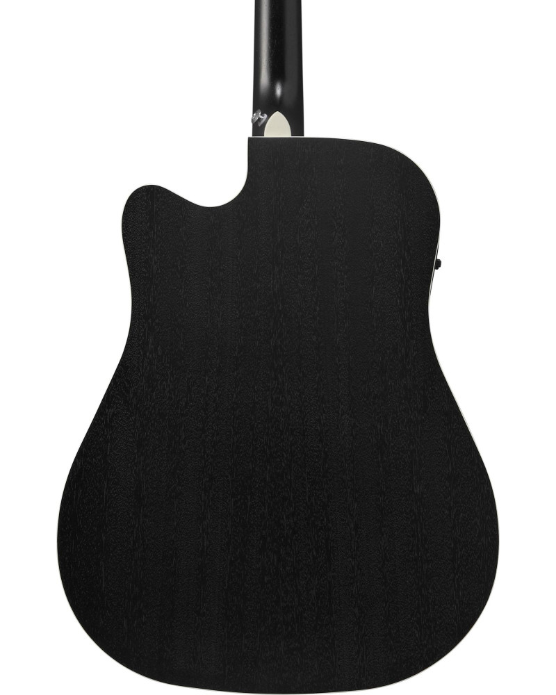 Ibanez AW84CE-WK Artwood AW Acoustic Guitar 6-String - Weathered Black