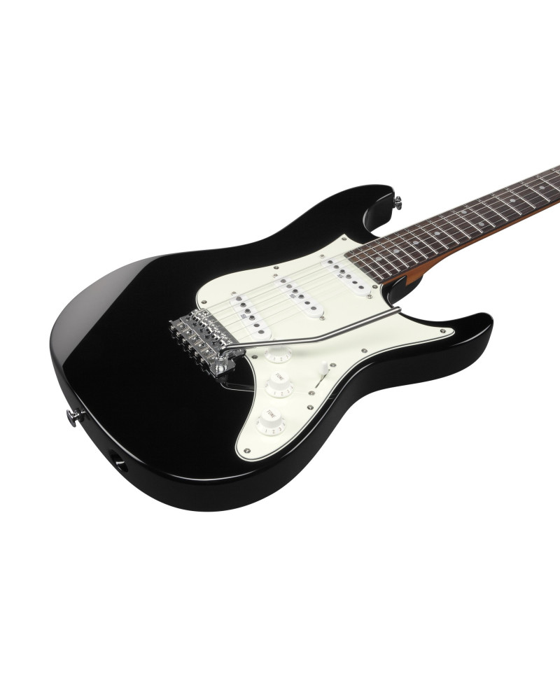 Ibanez AZ2203N-BK Prestige AZN Electric Guitar 6-String - Black + Case