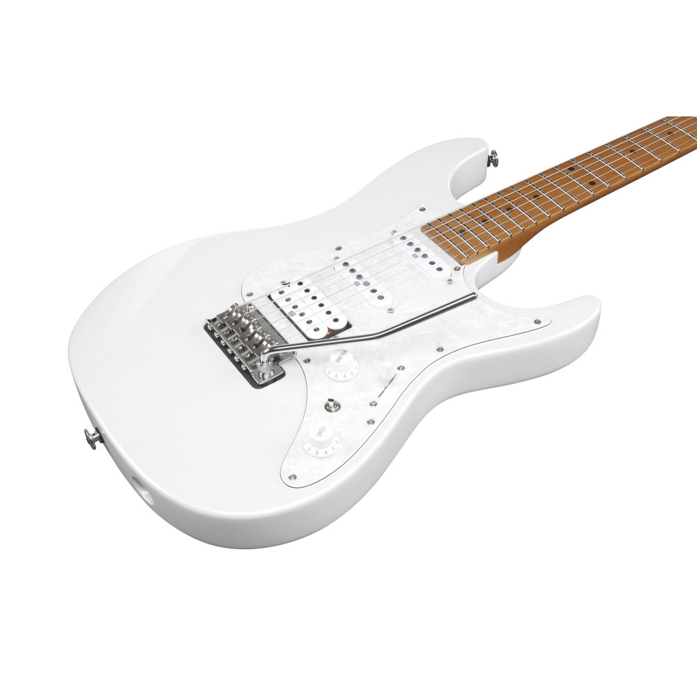 Ibanez AZ2204-PW Prestige AZ Electric Guitar 6-String - Pearl White + Case
