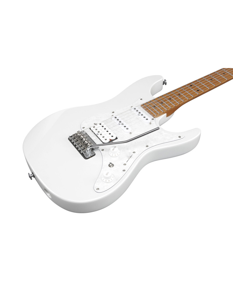 Ibanez AZ2204-PW Prestige AZ Electric Guitar 6-String - Pearl White + Case