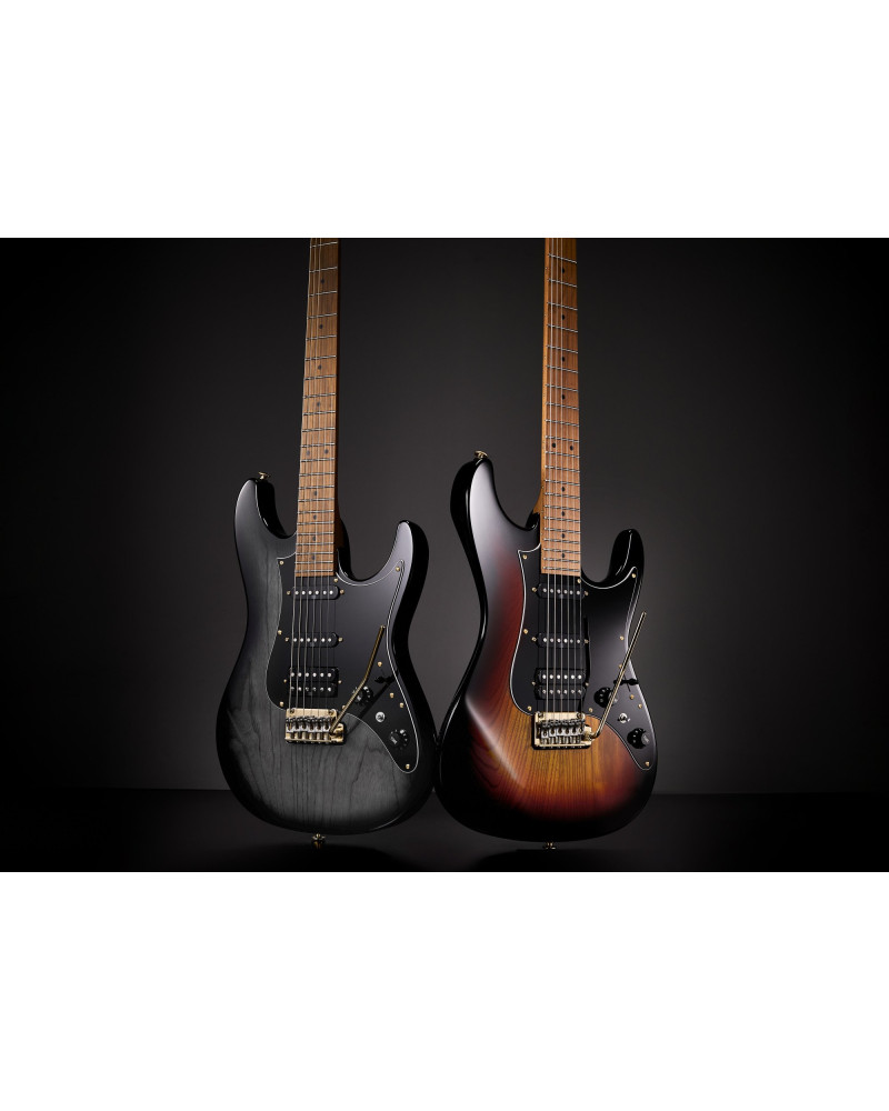 Ibanez AZ2204AG-TFB Prestige AZ Electric Guitar 6-String - Tri Fade Burst + Case