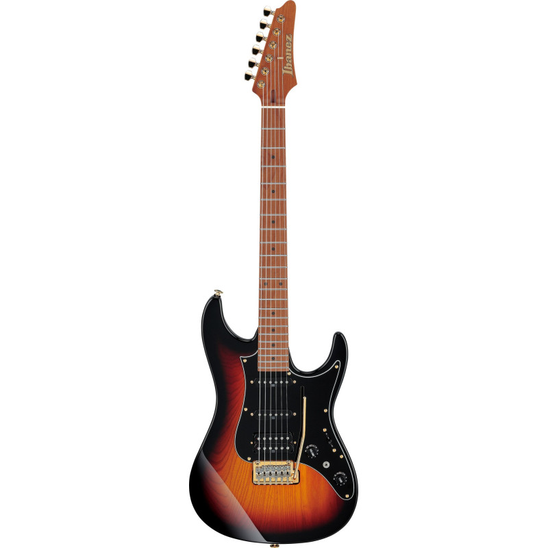 Ibanez AZ2204AG-TFB Prestige AZ Electric Guitar 6-String - Tri Fade Burst + Case