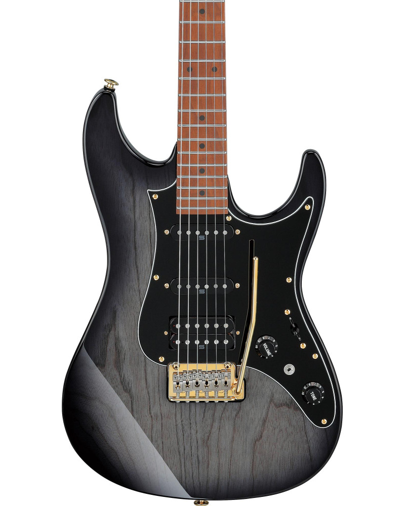 Ibanez AZ2204AG-TGB Prestige AZ Electric Guitar 6-String - Transparent Gray Burst + Case