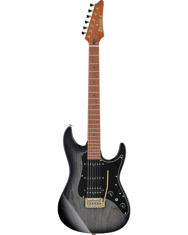 Ibanez AZ2204AG-TGB Prestige AZ Electric Guitar 6-String - Transparent Gray Burst + Case