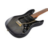 Ibanez AZ2204AG-TGB Prestige AZ Electric Guitar 6-String - Transparent Gray Burst + Case