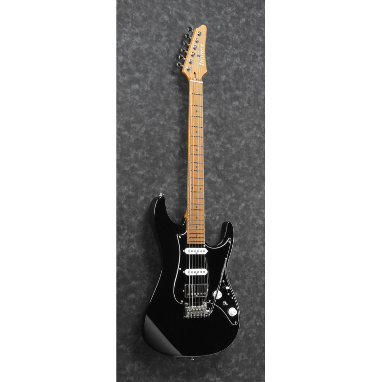 Ibanez AZ2204B-BK Prestige AZ Electric Guitar 6-String - Black + Case (M20AZ)