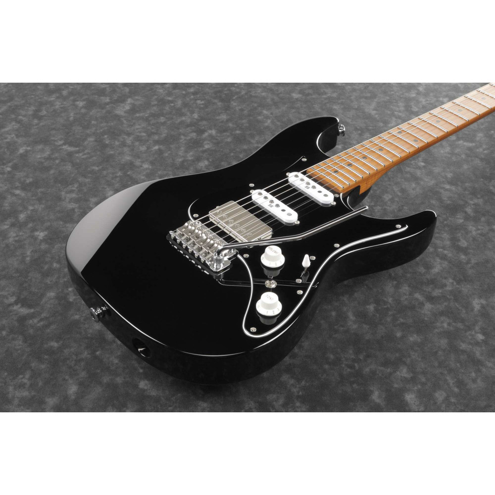 Ibanez AZ2204B-BK Prestige AZ Electric Guitar 6-String - Black + Case (M20AZ)
