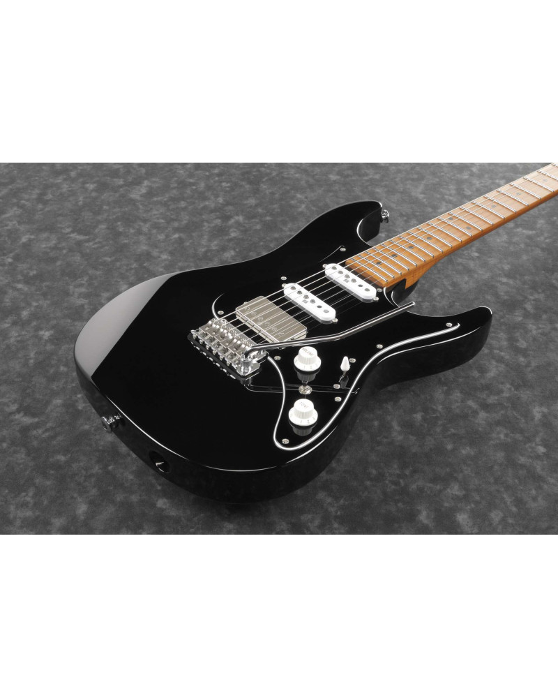 Ibanez AZ2204B-BK Prestige AZ Electric Guitar 6-String - Black + Case (M20AZ)