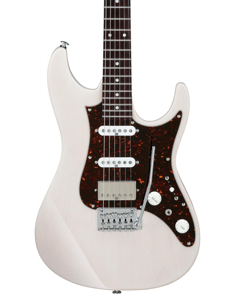 Ibanez AZ2204N-AWD Prestige AZ Electric Guitar 6-String - Antique White Blonde + Case