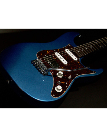 Ibanez AZ2204N-VGF Prestige AZN Electric Guitar 6-String - Ivy Green Metallic Flat + Case