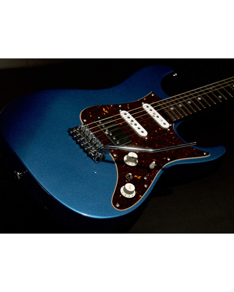 Ibanez AZ2204N-VGF Prestige AZN Electric Guitar 6-String - Ivy Green Metallic Flat + Case