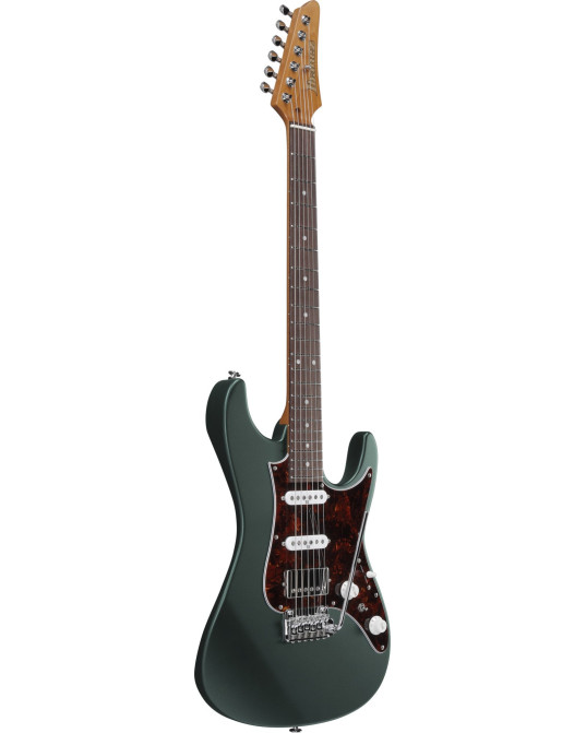 Ibanez AZ2204N-VGF Prestige AZN Electric Guitar 6-String - Ivy Green Metallic Flat + Case