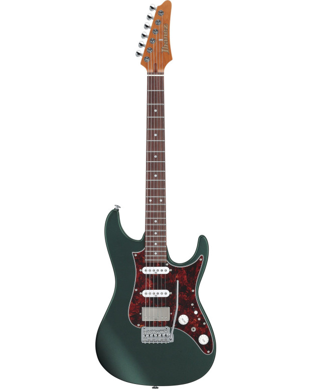 Ibanez AZ2204N-VGF Prestige AZN Electric Guitar 6-String - Ivy Green Metallic Flat + Case