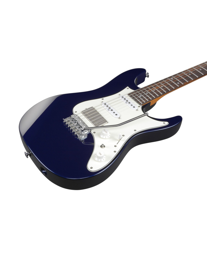 Ibanez AZ2204NW-DTB Prestige AZN Electric Guitar 6-String - Dark Tide Blue + Case