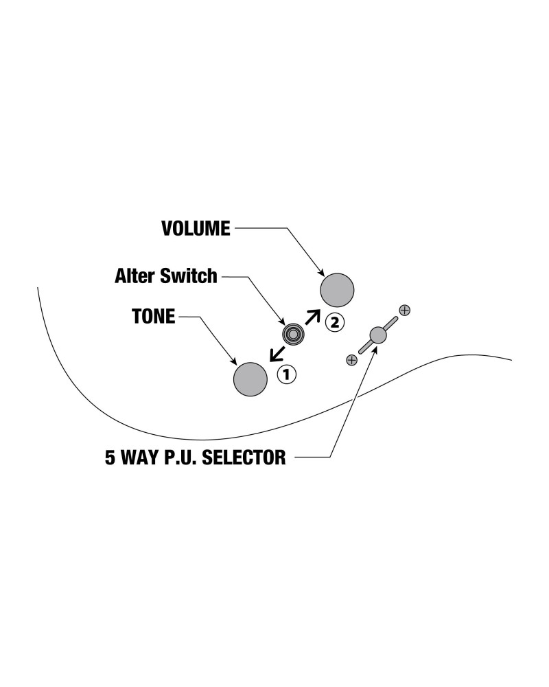 Ibanez AZ2204NW-SFB Prestige AZN Electric Guitar 6-String - Sea Foam Blue + Case