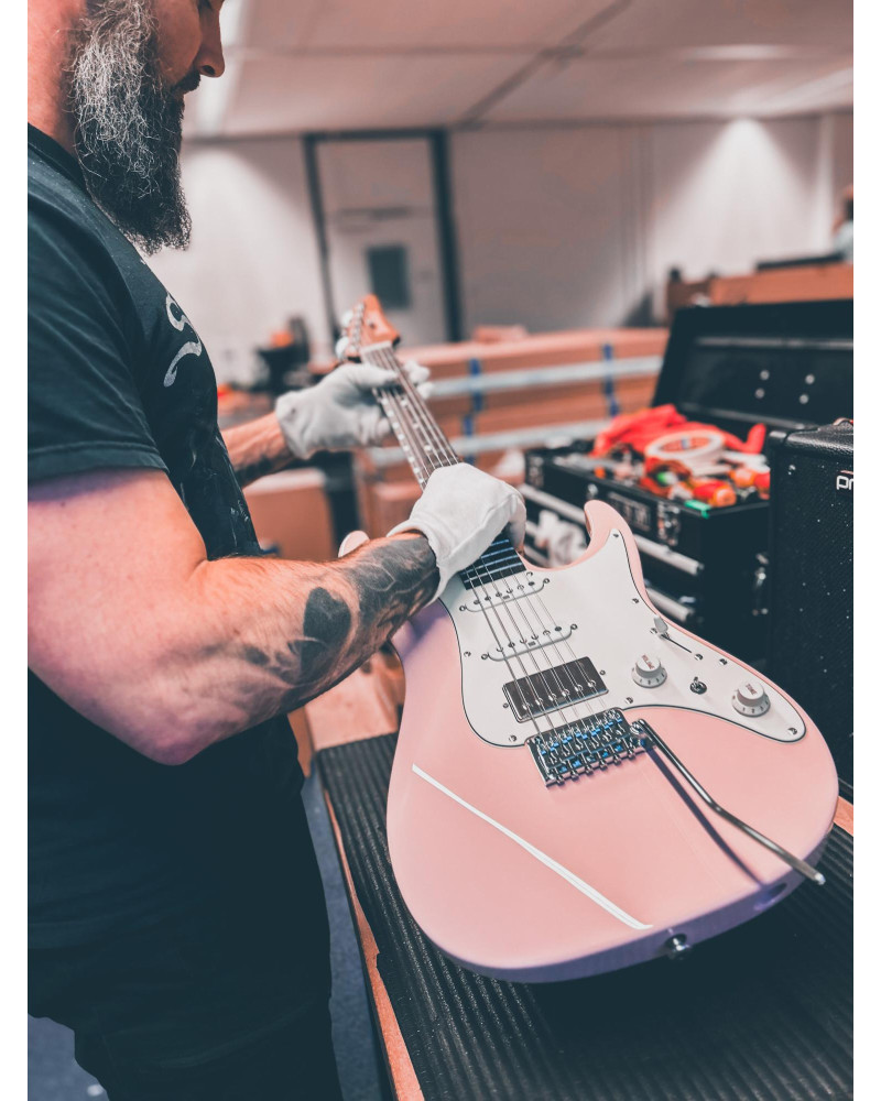 Ibanez AZ2204NW-VR Prestige AZN Electric Guitar 6-String - Vermillion Red + Case