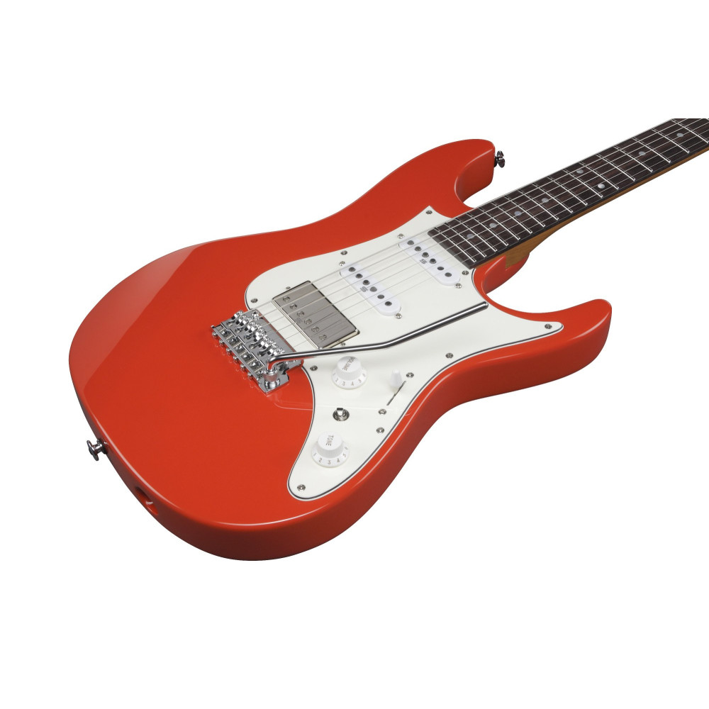 Ibanez AZ2204NW-VR Prestige AZN Electric Guitar 6-String - Vermillion Red + Case