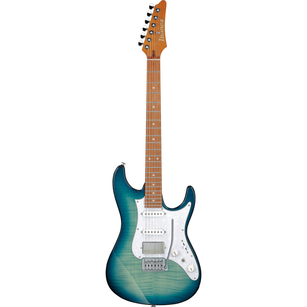 Ibanez AZ22S1F-TXB AZ Electric Guitar 6-String - Transparent Turquoise Burst