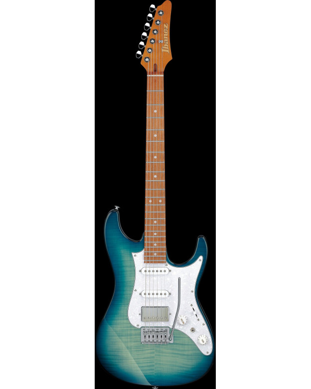 Ibanez AZ22S1F-TXB AZ Electric Guitar 6-String - Transparent Turquoise Burst