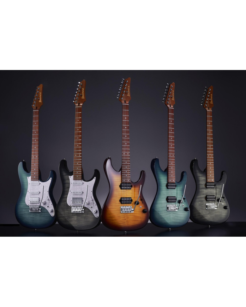 Ibanez AZ22S1F-TXB AZ Electric Guitar 6-String - Transparent Turquoise Burst