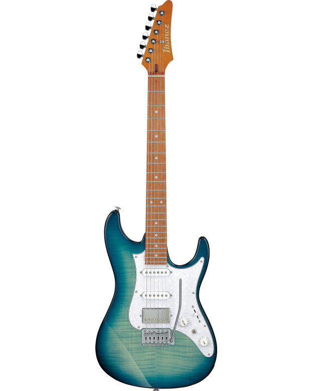 Ibanez AZ22S1F-TXB AZ Electric Guitar 6-String - Transparent Turquoise Burst