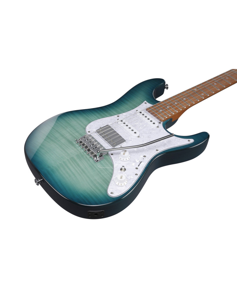 Ibanez AZ22S1F-TXB AZ Electric Guitar 6-String - Transparent Turquoise Burst