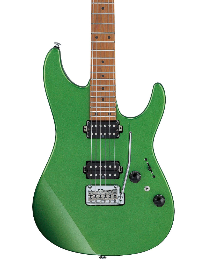 Ibanez AZ2402-AGM Prestige AZ Electric Guitar 6-String - Apple Green Metallic + Case