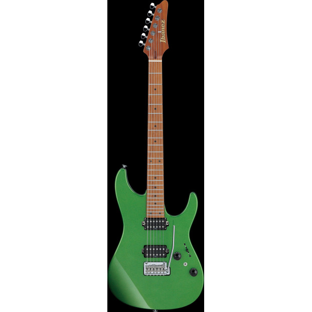 Ibanez AZ2402-AGM Prestige AZ Electric Guitar 6-String - Apple Green Metallic + Case