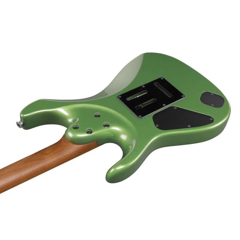 Ibanez AZ2402-AGM Prestige AZ Electric Guitar 6-String - Apple Green Metallic + Case