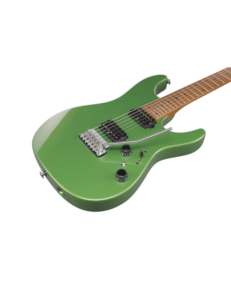 Ibanez AZ2402-AGM Prestige AZ Electric Guitar 6-String - Apple Green Metallic + Case