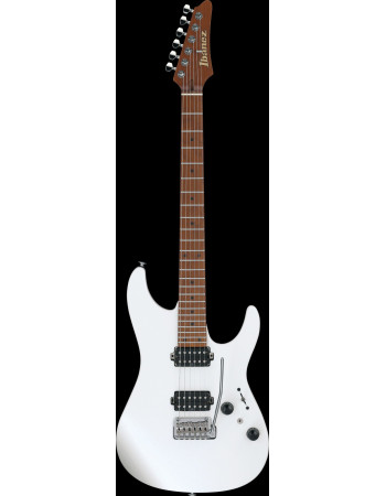 Ibanez AZ2402-PWF Prestige AZ Electric Guitar 6-String - Pearl White Flat + Case (M20AZ)