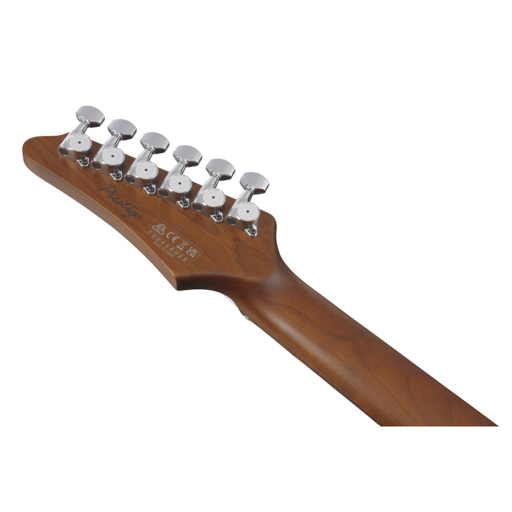 Ibanez AZ2402-PWF Prestige AZ Electric Guitar 6-String - Pearl White Flat + Case (M20AZ)