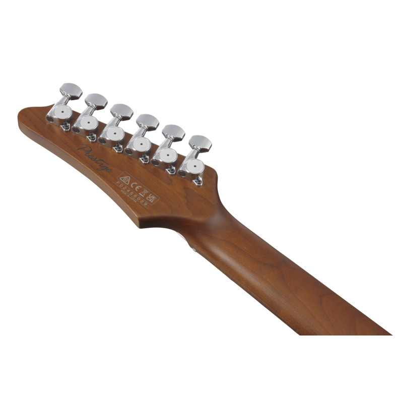 Ibanez AZ2402-PWF Prestige AZ Electric Guitar 6-String - Pearl White Flat + Case (M20AZ)