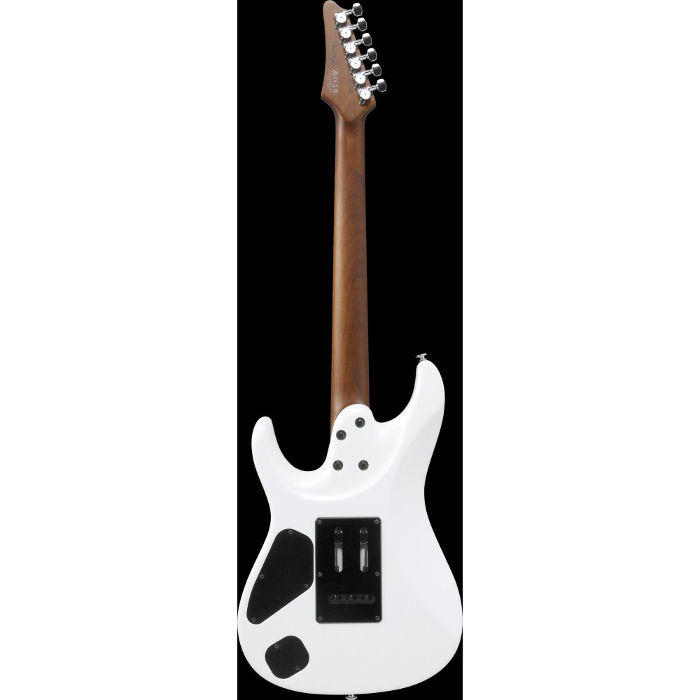 Ibanez AZ2402-PWF Prestige AZ Electric Guitar 6-String - Pearl White Flat + Case (M20AZ)