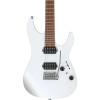 Ibanez AZ2402-PWF Prestige AZ Electric Guitar 6-String - Pearl White Flat + Case (M20AZ)