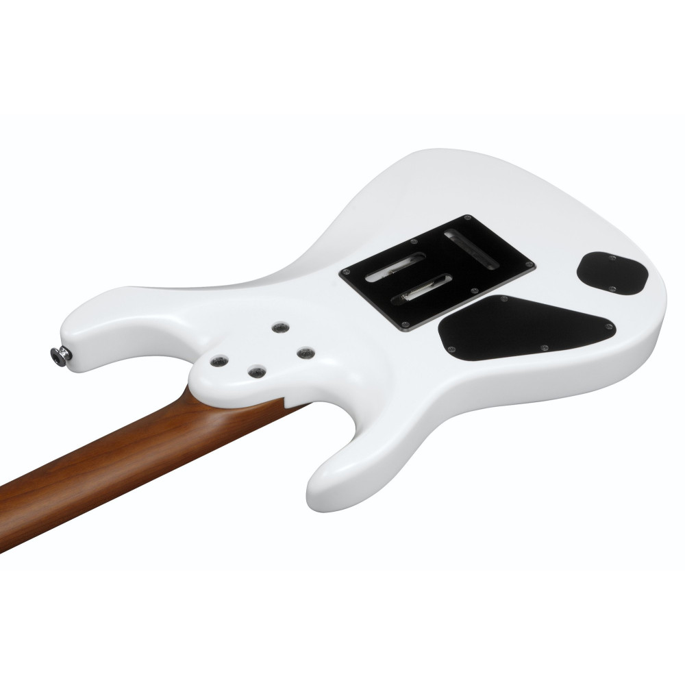 Ibanez AZ2402-PWF Prestige AZ Electric Guitar 6-String - Pearl White Flat + Case (M20AZ)