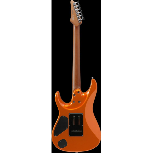 Ibanez AZ2402-ROM Prestige AZ Electric Guitar 6-String - Roadster Orange Metallic + Case